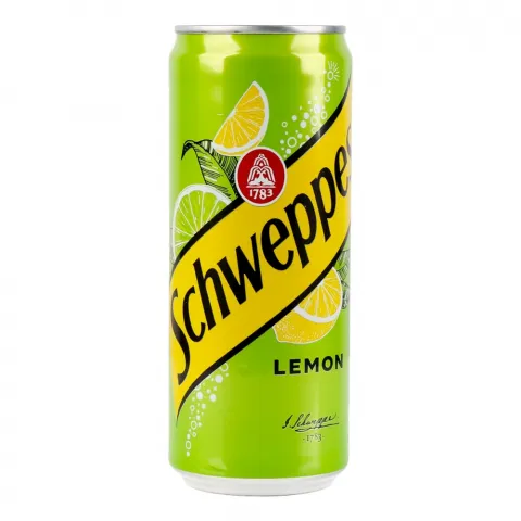 Напій б/алк. Schweppes 0,33 л Лимон з/б газ (Польща) И989
