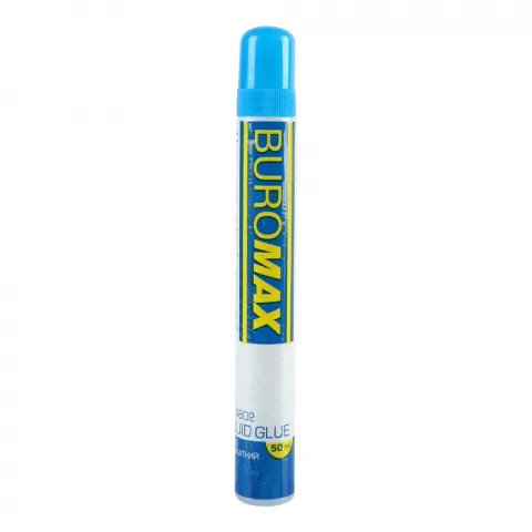 Клей BuroMax 50 мл силікатний з губкою BM.4802