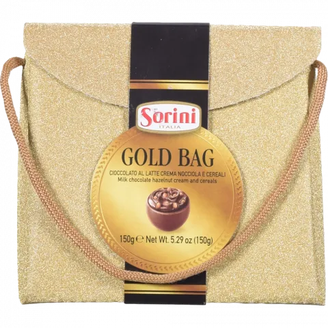 Цукерки Sorini 150 г Сумочка Золото та Срібло (Італія) 