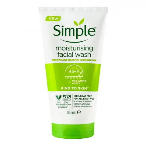 Гель д/вмивання Simple 150 мл Kind to Skin зволожуючий