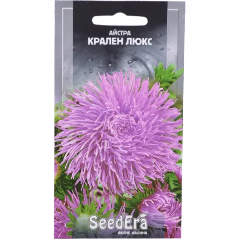 Насіння Seedera Квіти Айстра високор. Крален Люкс 0,25 г (лілова)