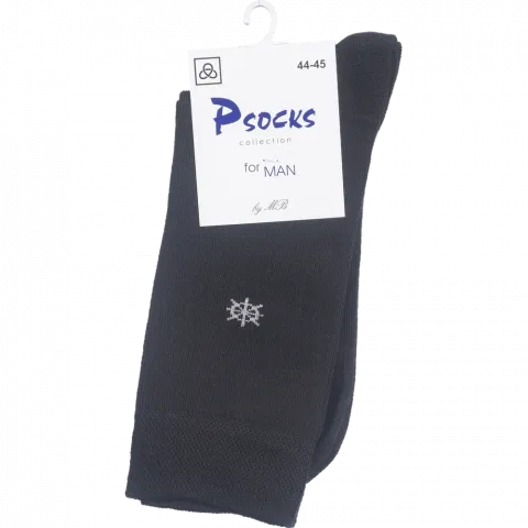 Шкарпетки чол. PSocks Комфорт Штурвал чорні р. 44-45