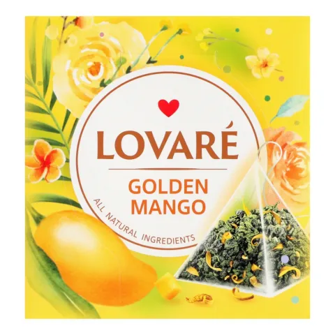 Чай Lovare 15 шт. Золотий манго