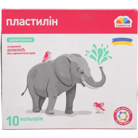 Пластилін дит. Захоплення 10 кол. 160 г стек 200303/200311