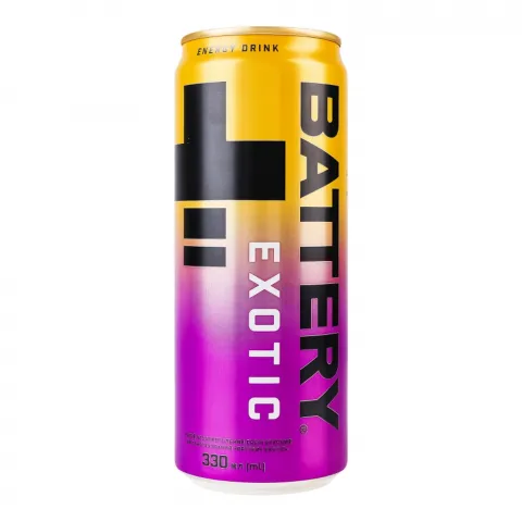 Напій б/алк. Battery 0,33 л з/б Exotic
