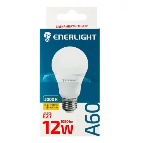 Лампа LED Enerlight звичайна жовта 12 Вт E27