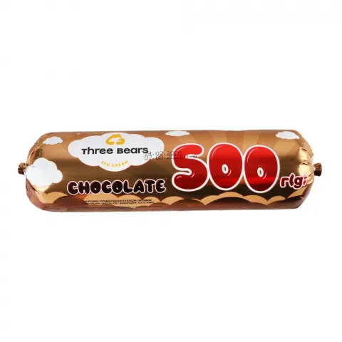 Морозиво Три Ведмеді 500 г п/е Chocolate