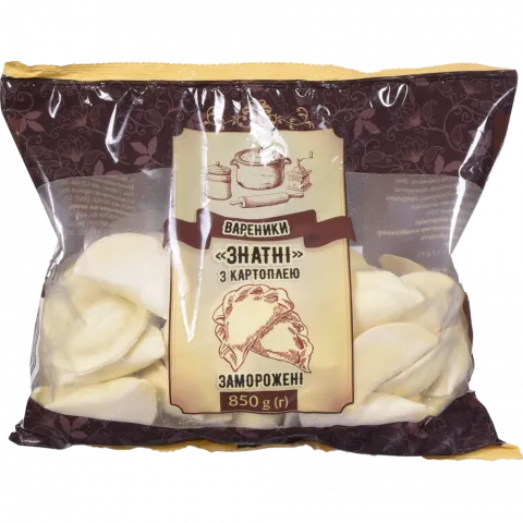 Вареники Знатні 850 г з картоплею