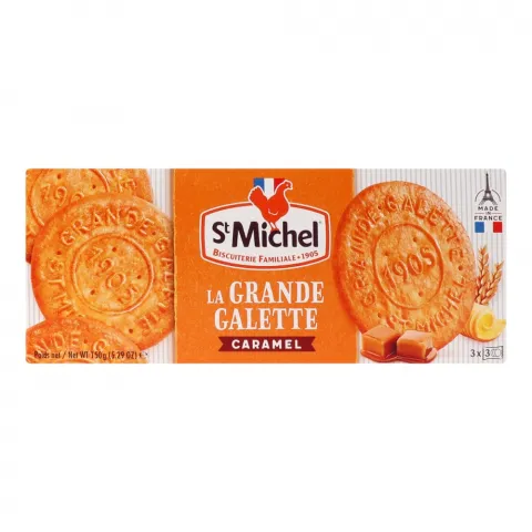 Галети St. Michel 150 г Grandes Galettess з карамеллю