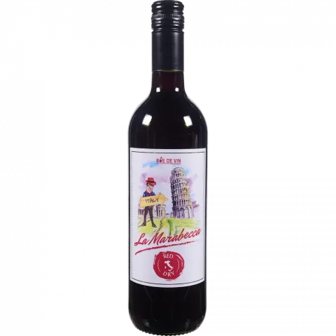 Вино LA MARABECCA 0,75 л сух. червон. 11 (Італія)