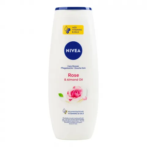 Гель д/душу Nivea 500 мл Крем та троянда