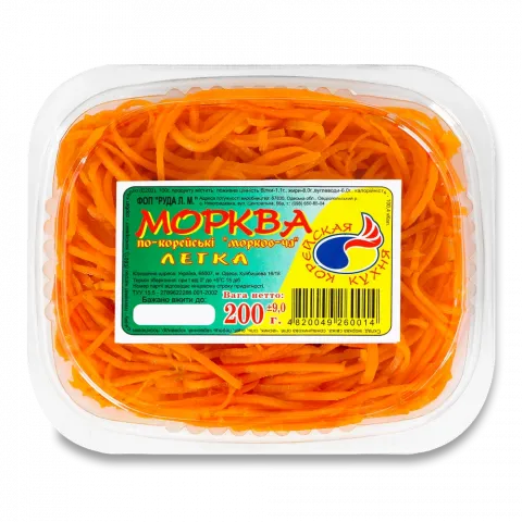 Морква 200 г по-корейськи легка (Р)