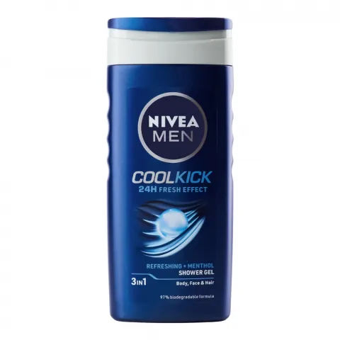 Гель д/душу Nivea 250 мл д/чол. Екстремальна свіжість