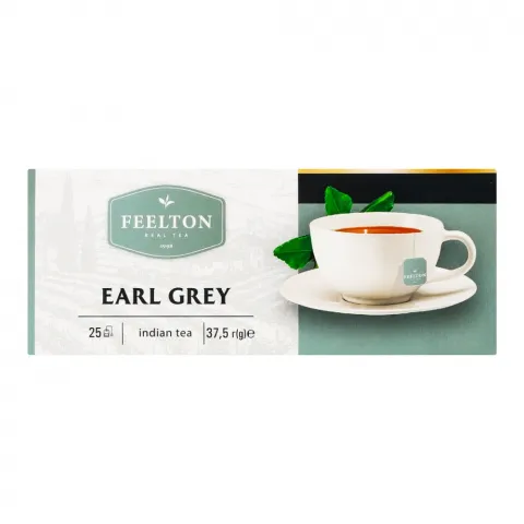 Чай Feelton 25 шт. чорн. Earl Grey з бергамотом (П)
