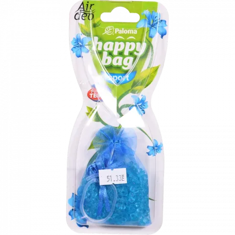 Ароматизатор повітря мішечок Paloma Happy Bag SPORT 0259