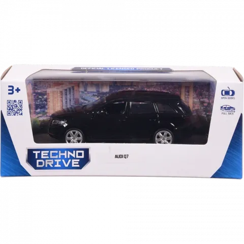 Іграшка Автомодель TechnoDrive Audi Q7 чорний 250352