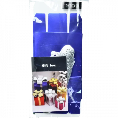 Коробка подарункова 10х10х10 см арт. 889-1 И963