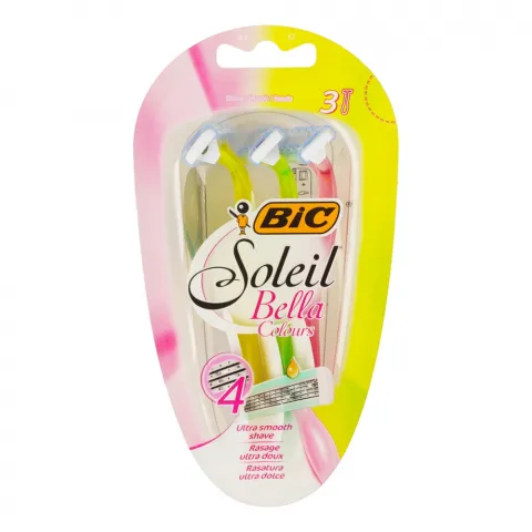 Станок д/гоління BIC 3 шт. Солейл Белла 4 леза бл.