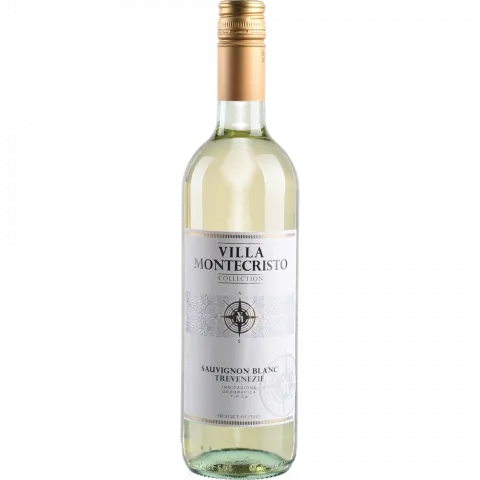 Вино VILLA MONTECRISTO Совіньон Блан Тревенеція 12 0,75 л біле сух. (Італія)