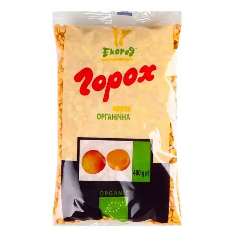 Крупа Екород Горох органіч. 400 г