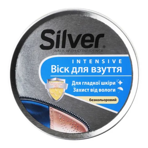 Віск д/взуття Silver 50 мл нейтральний