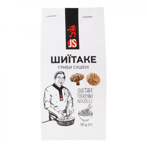 Гриби сушені JS 30 г Shiitake