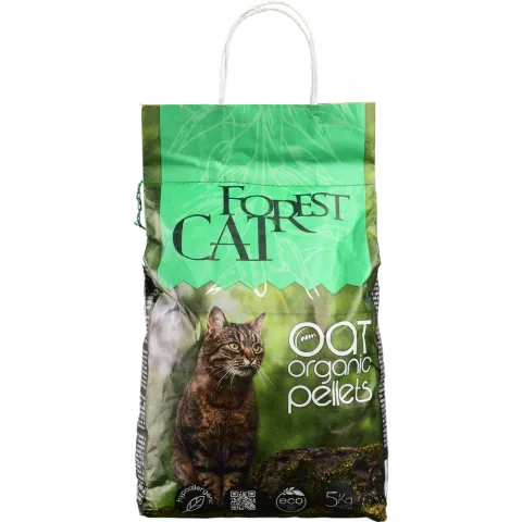 Наповнювач Forest Cat 5 кг вівсяний універсальний