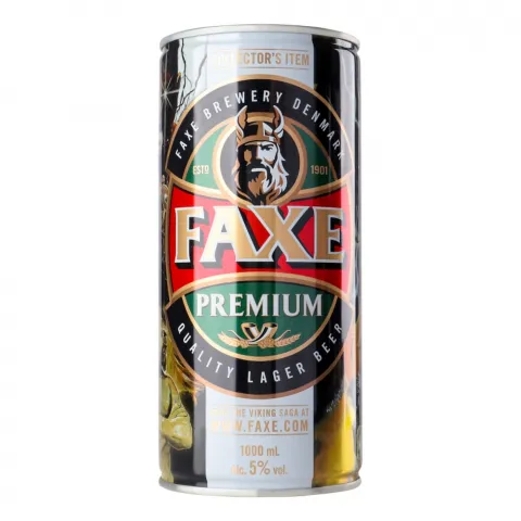 Пиво Faxe 1 л з/б Premium