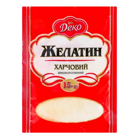 Желатин Деко 15 г
