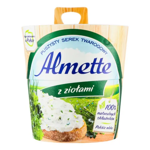 Сир Hochland Альметте 150 г з травами (Польща)