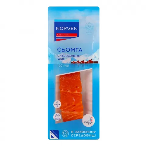 Філе Сьомги Norven 130 г с/с
