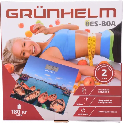 Ваги д/ванної Grunhelm BES-BOA Лодка 83823