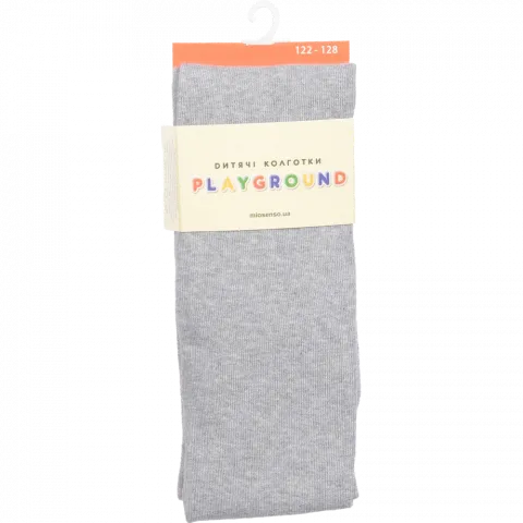 Колготки дит. Playground світло-сірий, р. 122