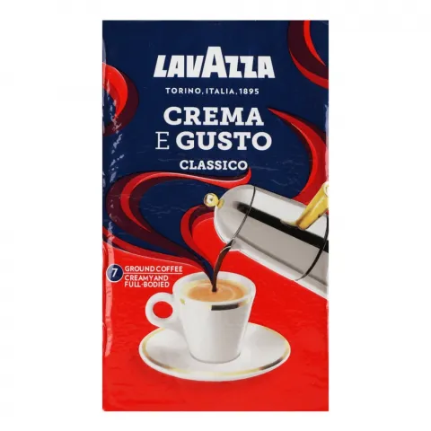 Кава Lavazza 250 г мел. Crema and Gusto (Італія)