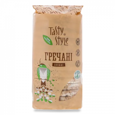 Хлібці Tasty Style 95 г гречані
