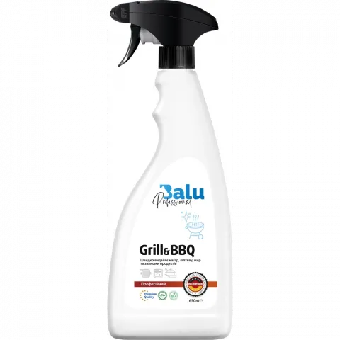 Засіб BALU 650 мл д/миття кухні та грилю професійний Grill and BBQ