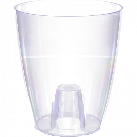 Горщик д/квітів PP COUBI Orchid 16 см прозорий DUOW160P-CPNO И076 (Польща)