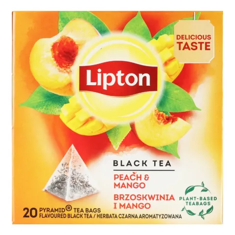 Чай Ліптон 20 шт. Peach Mango