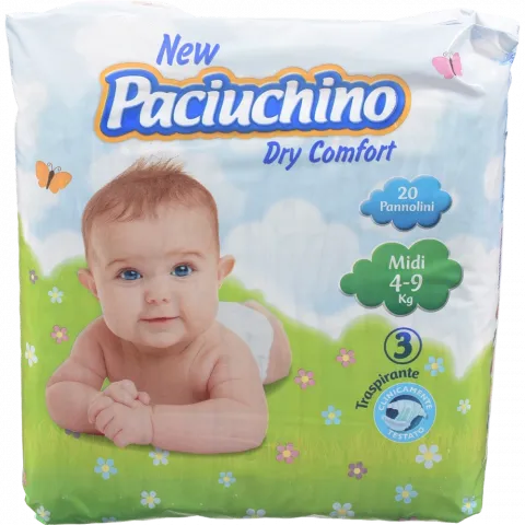 Підг. Paciuchino 20 шт. 3 Midi (4-9 кг)