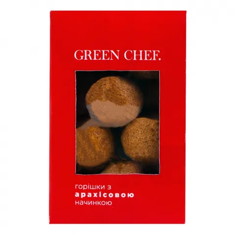 Горішки Green Chef 250 г з арахісовою начинкою