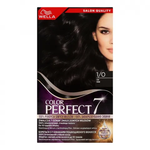 Фарба д/волосся Wella Color Perfect 1/0 Чорний