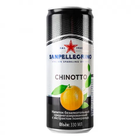 Напій б/алк. соковий Сан Пеллегріно 330 мл з/б Chinotto