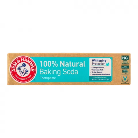 Зуб. паста Arm and Hammer 75 мл 100 Natural д/захисту білизни зубів