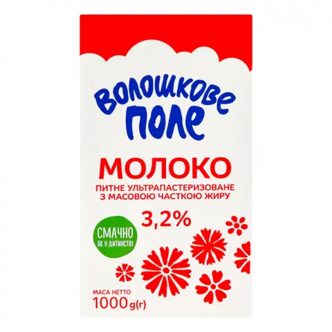 Молоко Волошкове поле 3,2 1 л т/б