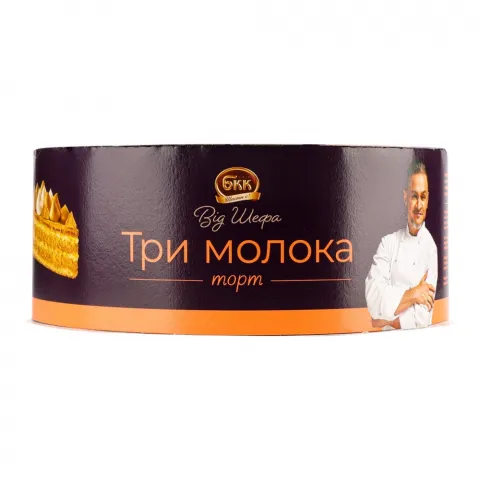 Торт БКК від Шефа 500 г Три молока
