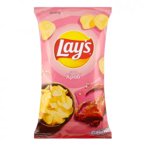 Чипси Lays 60 г краб