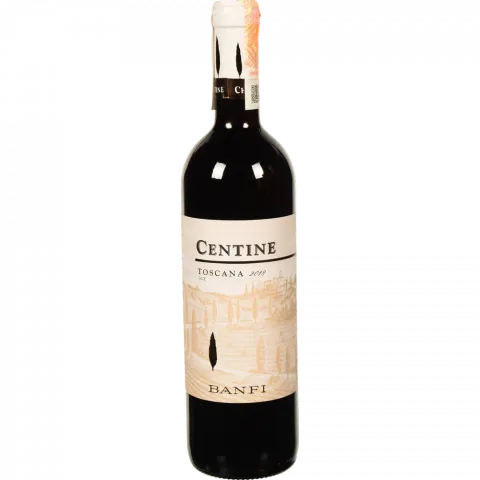Вино Banfi Centine Toscana IGT Rosso 0,75 л сух. червон.