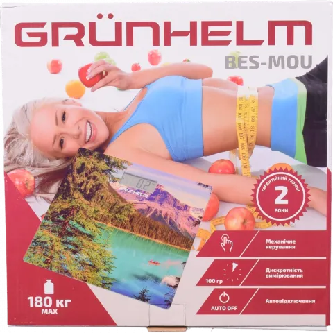 Ваги д/ванної Grunhelm BES-MOU Гори 83822