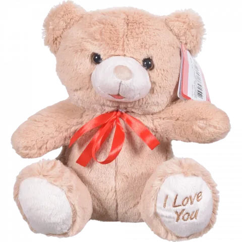 Іграшка STIP Ведмедик I love you h=28 см 163