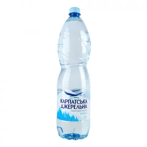 Вода Карпатська джерельна 1,5 л пл. б/газ.